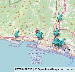 Mappa Via Superiore Gazzo, 16153 Genova GE, Italia (3.72538)