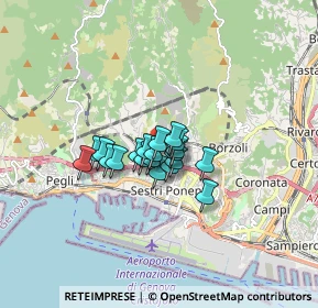 Mappa Via Superiore Gazzo, 16153 Genova GE, Italia (0.93)