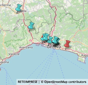 Mappa Via Superiore Gazzo, 16153 Genova GE, Italia (9.29273)