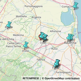 Mappa VIA D. INDUSTRIE, 48022 Lugo RA, Italia (17.93143)