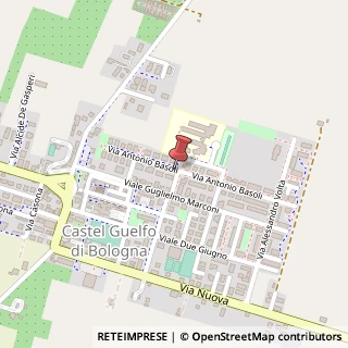 Mappa Via Don Milani, 1, 40023 Castel Guelfo di Bologna, Bologna (Emilia Romagna)