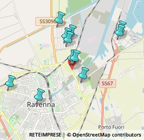 Mappa Via Galileo Ferraris, 48123 Ravenna RA, Italia (1.88)