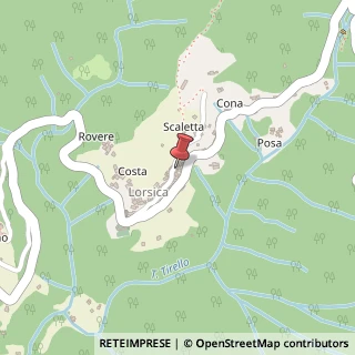 Mappa Via Terrazzo, 68, 16045 Lorsica, Genova (Liguria)