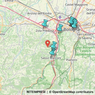 Mappa Via Munarino, 40037 Sasso Marconi BO, Italia (9.01455)