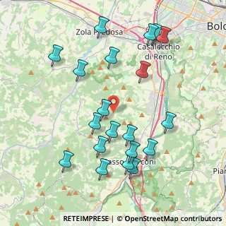 Mappa Via Munarino, 40037 Sasso Marconi BO, Italia (4.346)
