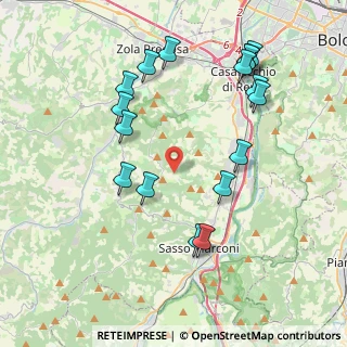 Mappa Via Munarino, 40037 Sasso Marconi BO, Italia (4.38294)
