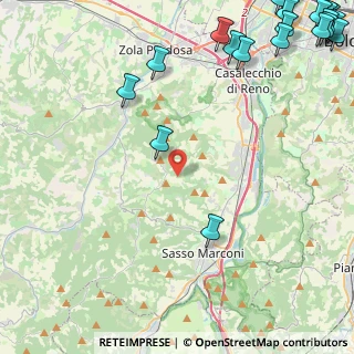 Mappa Via Munarino, 40037 Sasso Marconi BO, Italia (7.725)