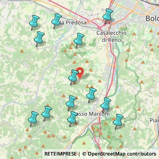 Mappa Via Munarino, 40037 Sasso Marconi BO, Italia (5.20154)