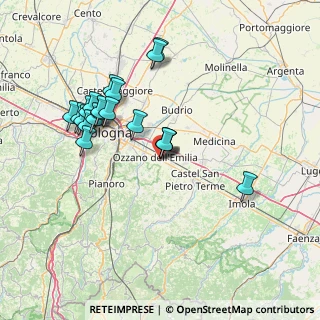 Mappa Via Giacomo matteotti, 40064 Ozzano dell'Emilia BO, Italia (14.5065)