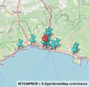 Mappa Via Teresa Durazzo Pallavicini, 16161 Genova GE, Italia (8.7125)