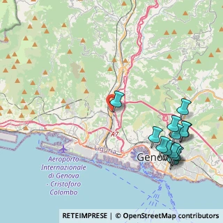 Mappa Via Teresa Durazzo Pallavicini, 16161 Genova GE, Italia (5.27769)