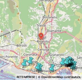 Mappa Via Teresa Durazzo Pallavicini, 16161 Genova GE, Italia (3.5305)