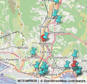Mappa Via Teresa Durazzo Pallavicini, 16161 Genova GE, Italia (3.05278)