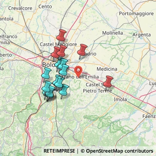 Mappa Via Gino Berti, 40064 Ozzano dell'Emilia BO, Italia (13.04368)
