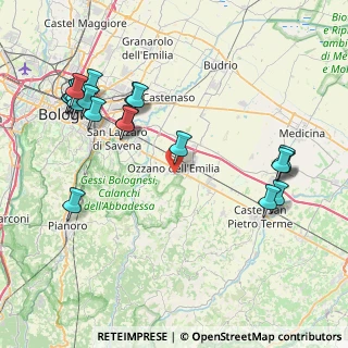 Mappa Via Gino Berti, 40064 Ozzano dell'Emilia BO, Italia (9.762)