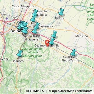 Mappa Via Gino Berti, 40064 Ozzano dell'Emilia BO, Italia (9.902)