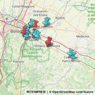 Mappa Via Gino Berti, 40064 Ozzano dell'Emilia BO, Italia (7.562)