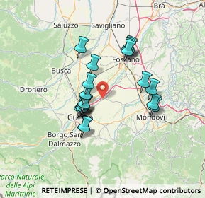 Mappa Via Bisalta, 12040 Castelletto Stura CN, Italia (11.398)