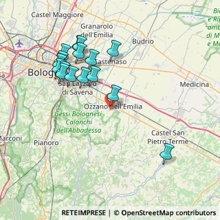 Mappa Via Enrico Fermi, 40064 Ozzano dell'Emilia BO, Italia (8.31313)
