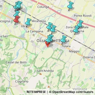 Mappa Via Enrico Fermi, 40064 Ozzano dell'Emilia BO, Italia (2.70143)