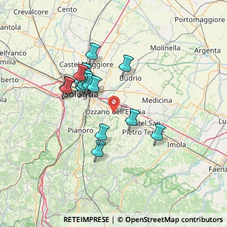 Mappa Via Enrico Fermi, 40064 Ozzano dell'Emilia BO, Italia (12.68722)
