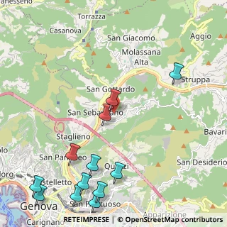 Mappa 16141 Genova GE, Italia (2.93917)