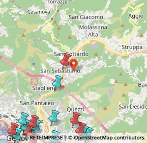 Mappa 16141 Genova GE, Italia (3.78778)