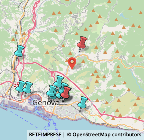 Mappa 16141 Genova GE, Italia (4.26692)