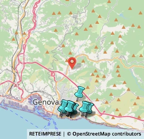 Mappa 16141 Genova GE, Italia (5.20933)