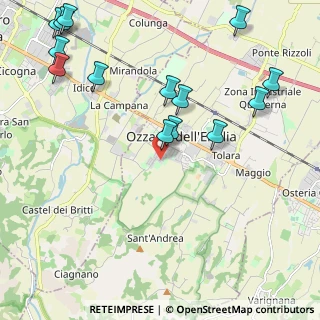 Mappa Via Giuseppe Impastato, 40064 Ozzano dell'Emilia BO, Italia (2.70071)