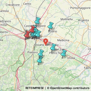 Mappa Via Giuseppe Impastato, 40064 Ozzano dell'Emilia BO, Italia (12.64333)