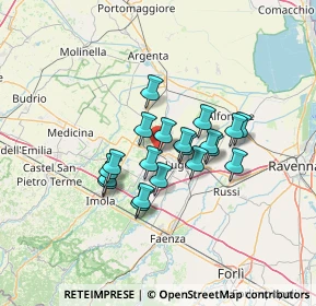 Mappa Via Ludovico Ariosto, 48020 Sant'Agata Sul Santerno RA, Italia (10.0165)