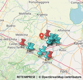 Mappa Via Rodari, 48024 Massa Lombarda RA, Italia (10.53667)
