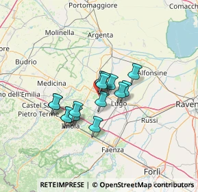 Mappa Via Rodari, 48024 Massa Lombarda RA, Italia (9.08467)