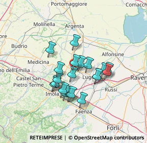 Mappa Via Rodari, 48024 Massa Lombarda RA, Italia (10.3645)
