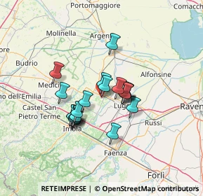 Mappa Via Rodari, 48024 Massa Lombarda RA, Italia (9.9965)