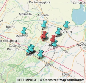 Mappa Via Davide Visani, 48024 Massa lombarda RA, Italia (10.7285)
