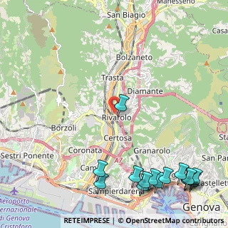 Mappa Via Celesia, 16161 Genova GE, Italia (3.32067)