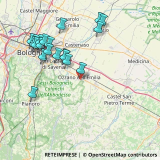 Mappa Via dei Boschi, 40064 Ozzano dell'Emilia BO, Italia (9.341)