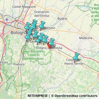 Mappa Via dei Boschi, 40064 Ozzano dell'Emilia BO, Italia (6.76417)