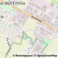 Karte Ozzano dell'Emilia