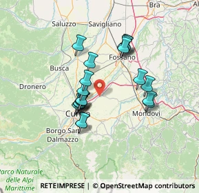 Mappa Via Motta, 12040 Castelletto Stura CN, Italia (11.382)
