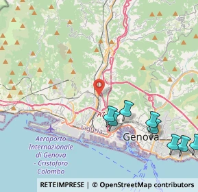 Mappa Via alla Stazione di Rivarolo, 16161 Genova GE, Italia (6.45273)