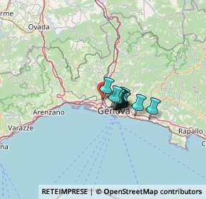 Mappa Via alla Stazione di Rivarolo, 16161 Genova GE, Italia (6.205)