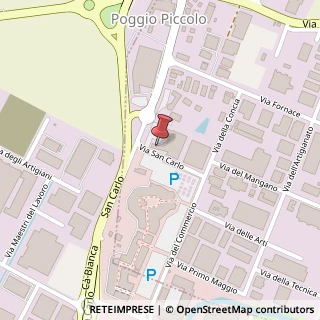 Mappa Via San Carlo, 10, 40023 Castel San Pietro Terme, Bologna (Emilia Romagna)