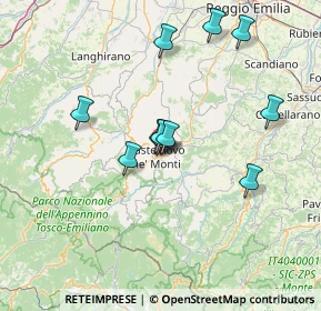 Mappa Via Fratelli Cervi, 42035 Castelnovo ne' Monti RE, Italia (12.44545)