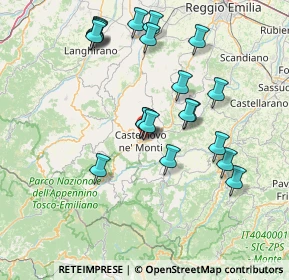 Mappa Via Fratelli Cervi, 42035 Castelnovo ne' Monti RE, Italia (15.104)