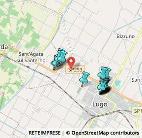 Mappa Via dell'Artigianato, 48022 Lugo RA, Italia (1.6825)