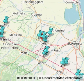 Mappa Via dell'Artigianato, 48022 Lugo RA, Italia (25.31722)