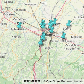 Mappa Via Sagittario, 40037 Sasso Marconi BO, Italia (11.03308)